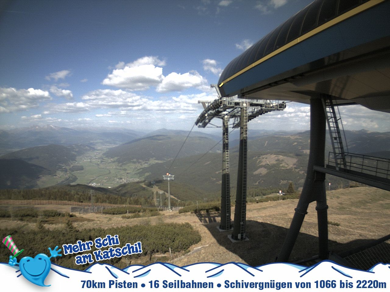 Archiv Foto Webcam Silverjet am Katschberg/Aineck