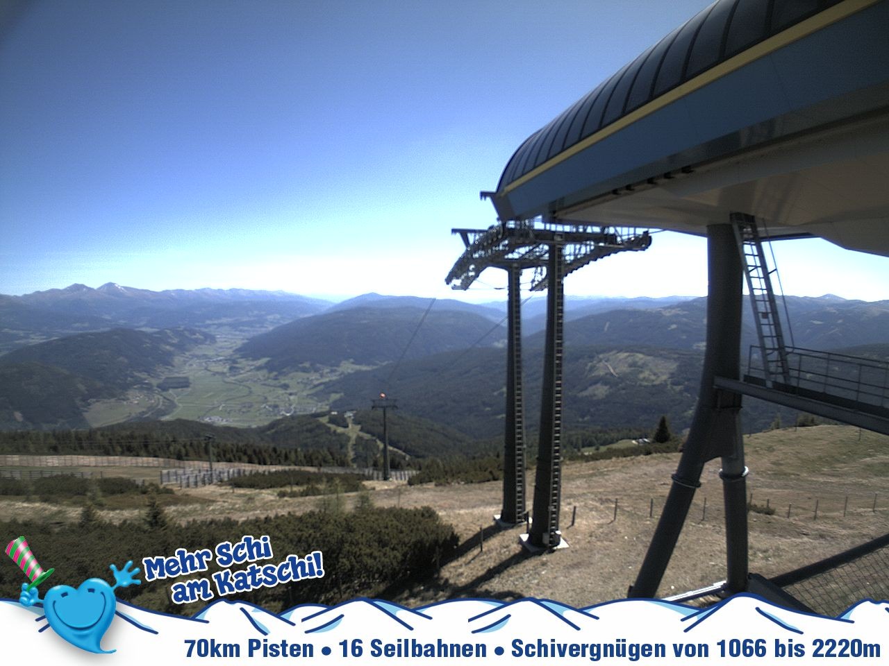 Archiv Foto Webcam Silverjet am Katschberg/Aineck