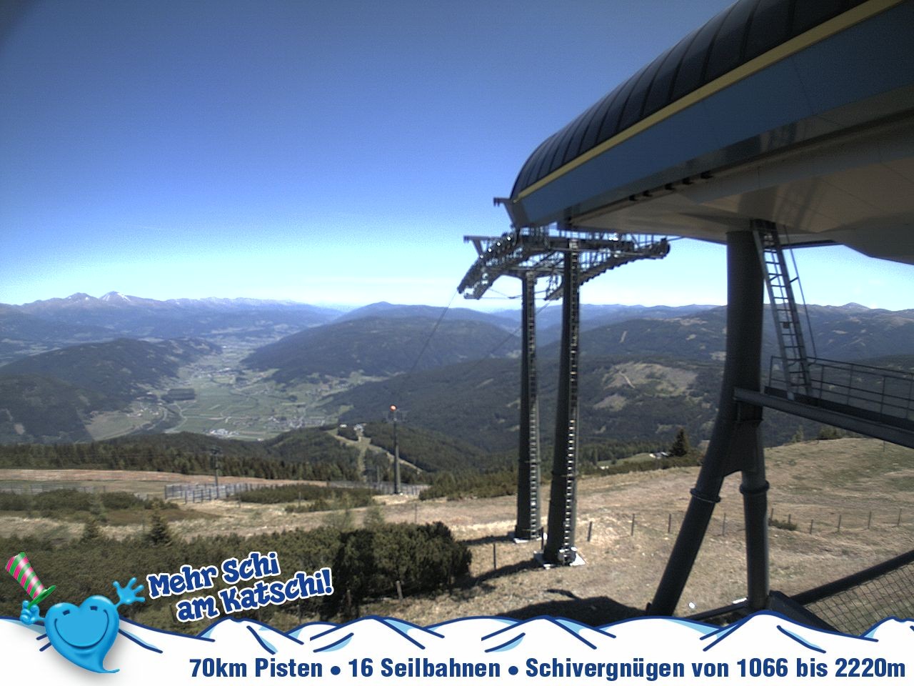 Archiv Foto Webcam Silverjet am Katschberg/Aineck