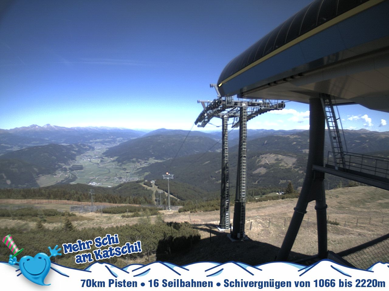 Archiv Foto Webcam Silverjet am Katschberg/Aineck