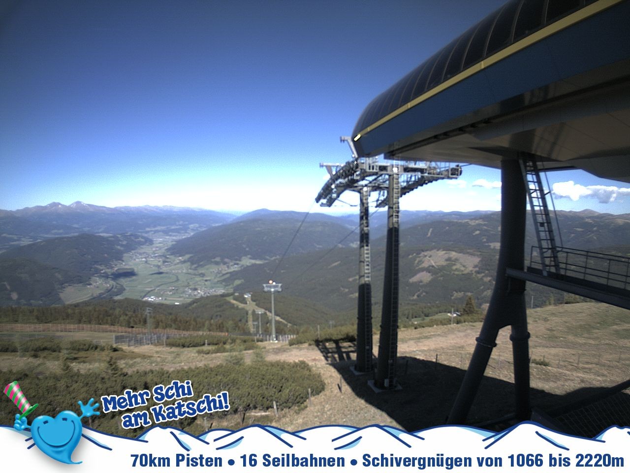 Archiv Foto Webcam Silverjet am Katschberg/Aineck