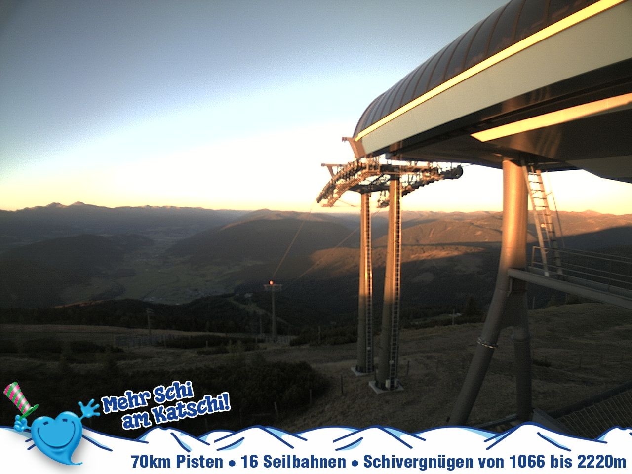 Archiv Foto Webcam Silverjet am Katschberg/Aineck