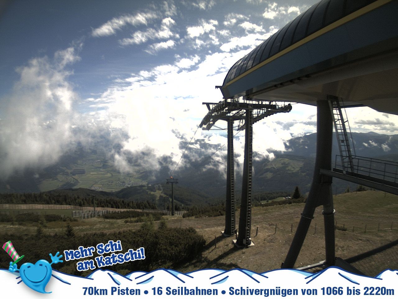 Archiv Foto Webcam Silverjet am Katschberg/Aineck