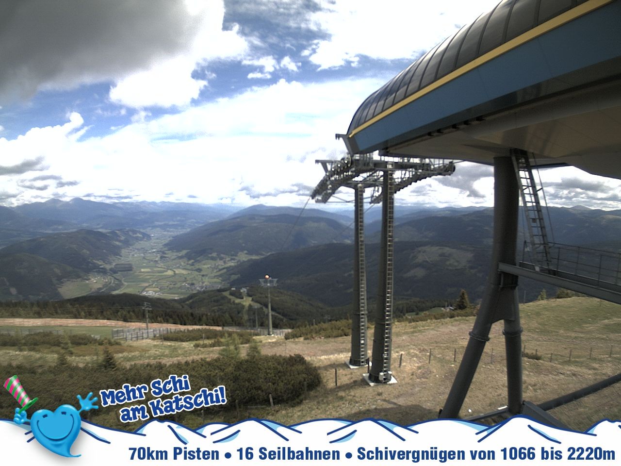 Archiv Foto Webcam Silverjet am Katschberg/Aineck