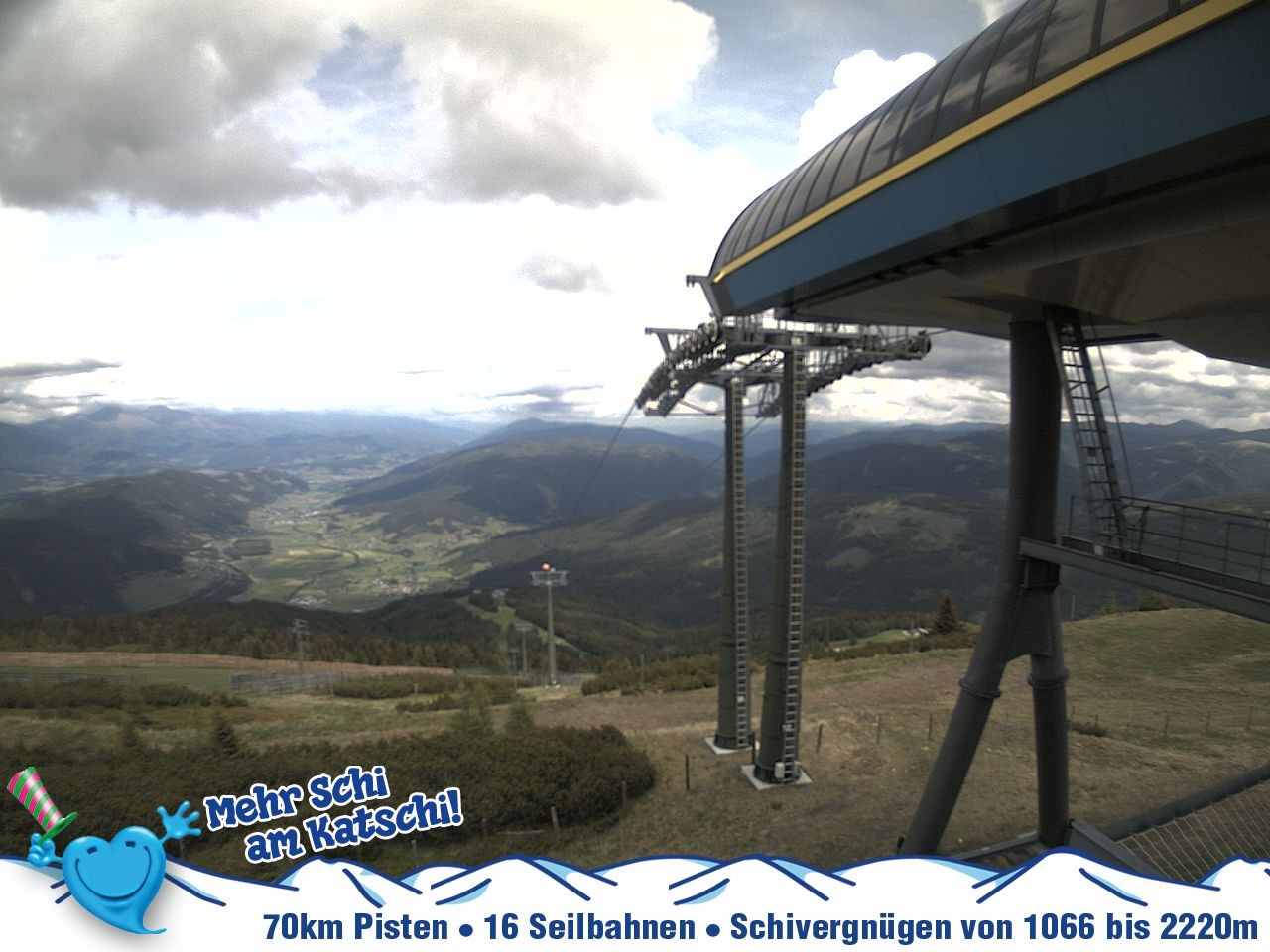 Archiv Foto Webcam Silverjet am Katschberg/Aineck