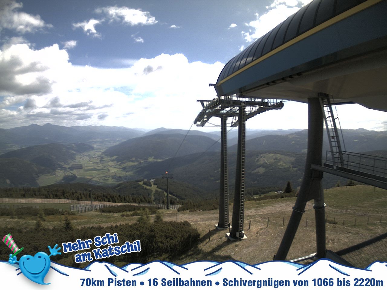 Archiv Foto Webcam Silverjet am Katschberg/Aineck