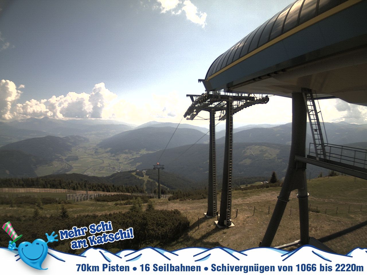Archiv Foto Webcam Silverjet am Katschberg/Aineck