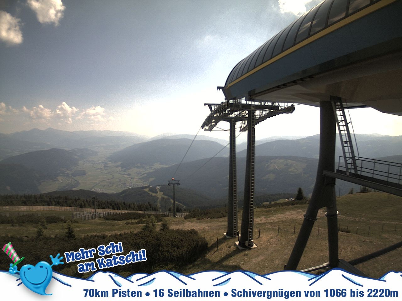 Archiv Foto Webcam Silverjet am Katschberg/Aineck