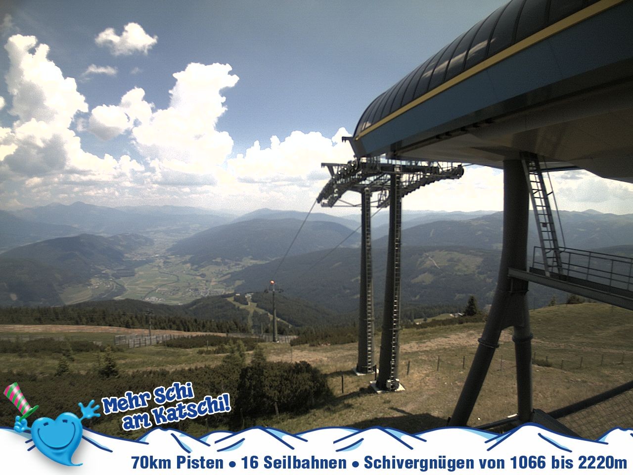Archiv Foto Webcam Silverjet am Katschberg/Aineck