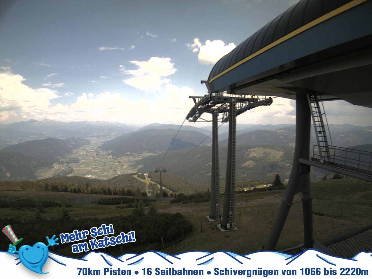 Archiv Foto Webcam Silverjet am Katschberg/Aineck