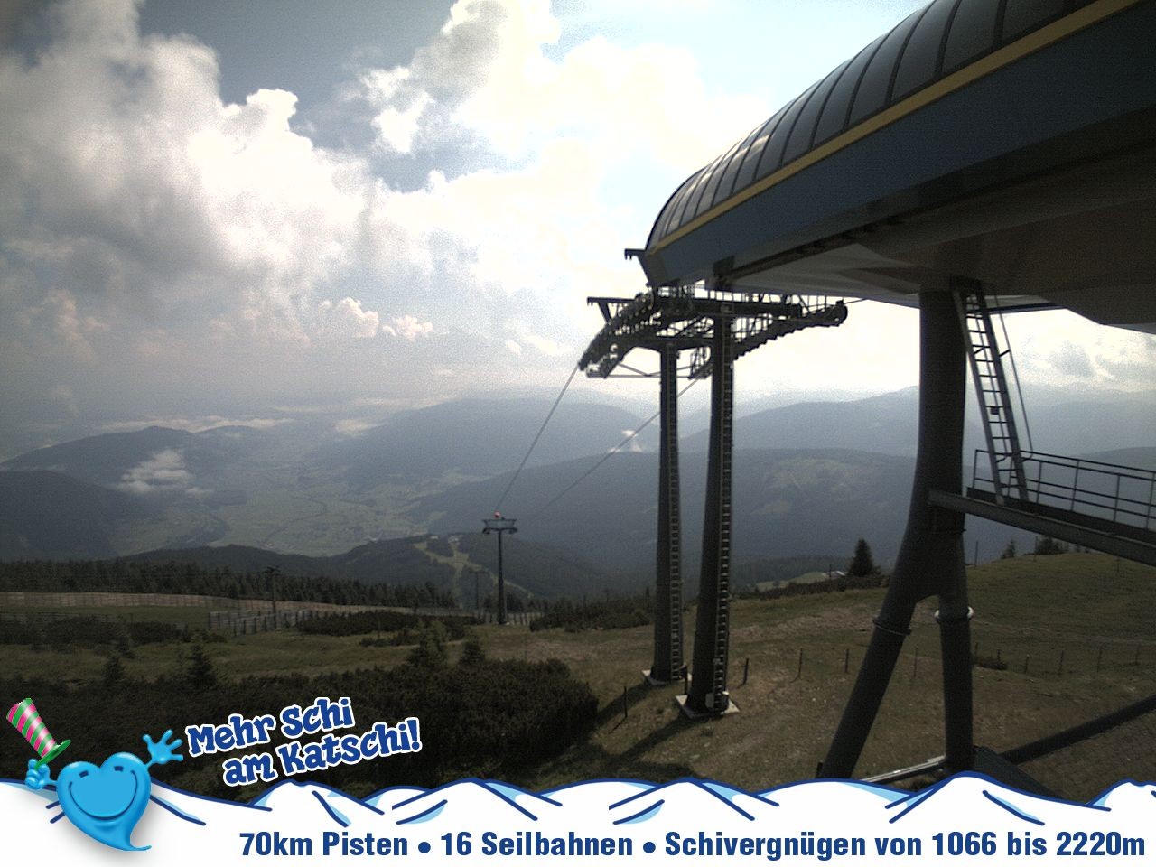Archiv Foto Webcam Silverjet am Katschberg/Aineck
