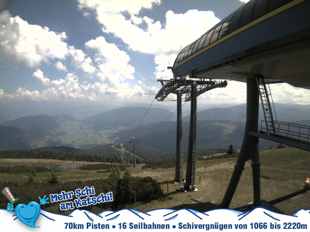 Archiv Foto Webcam Silverjet am Katschberg/Aineck