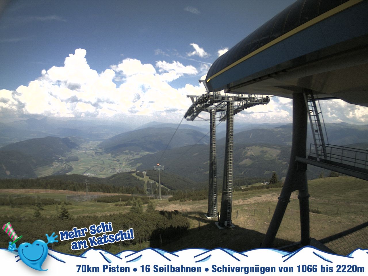Archiv Foto Webcam Silverjet am Katschberg/Aineck