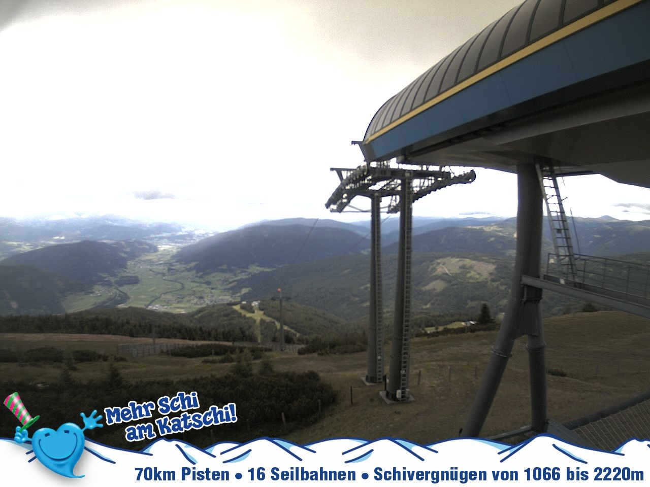 Archiv Foto Webcam Silverjet am Katschberg/Aineck
