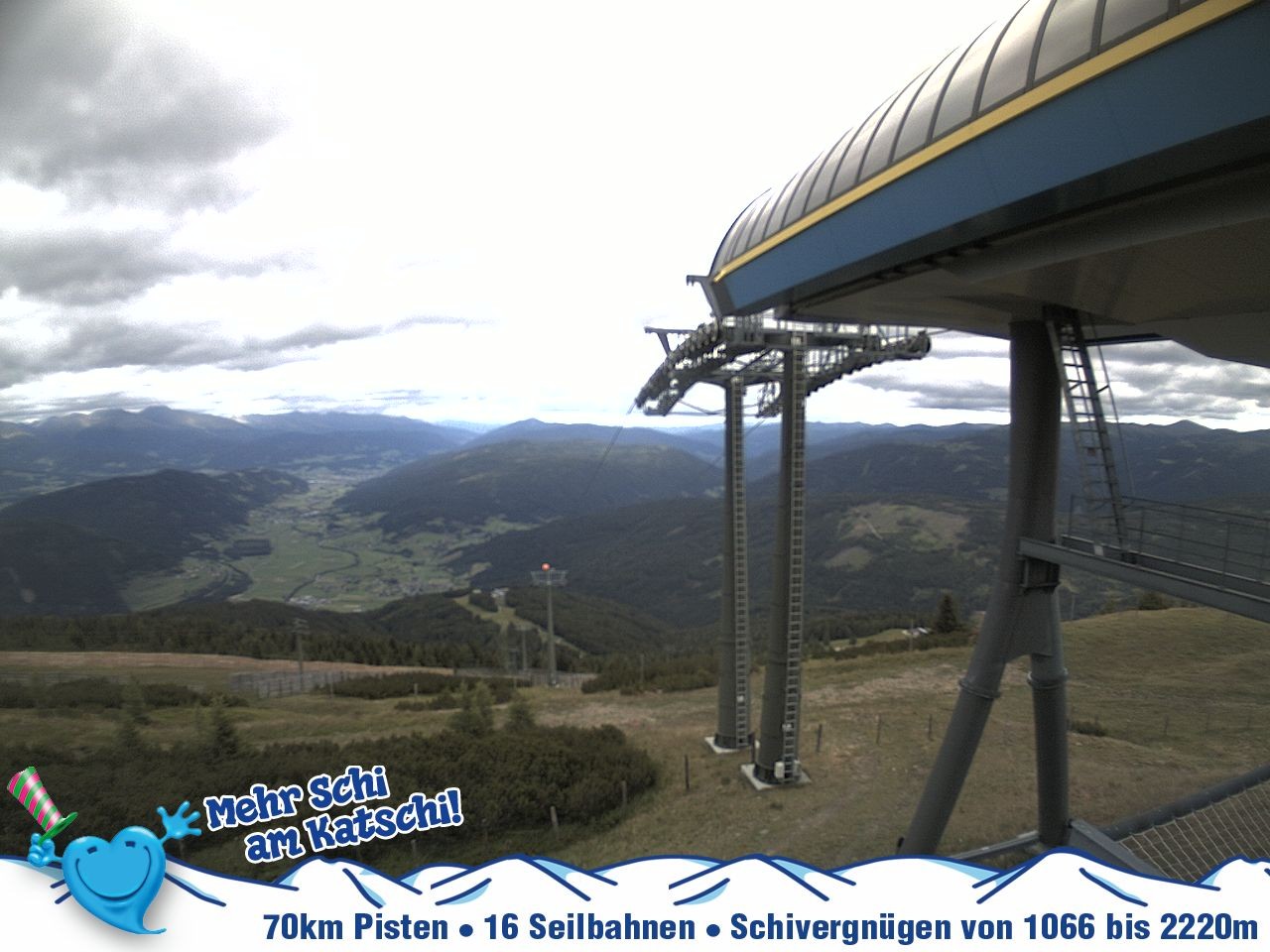 Archiv Foto Webcam Silverjet am Katschberg/Aineck