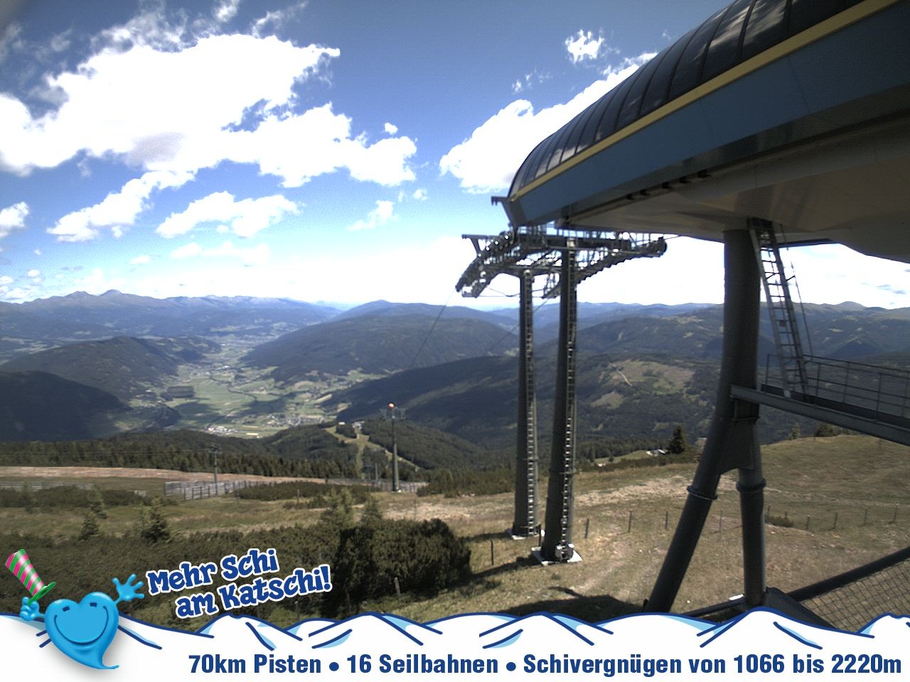 Archiv Foto Webcam Silverjet am Katschberg/Aineck