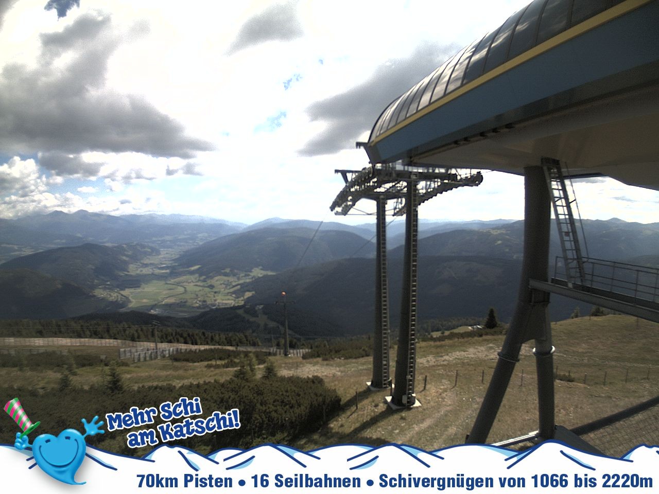 Archiv Foto Webcam Silverjet am Katschberg/Aineck