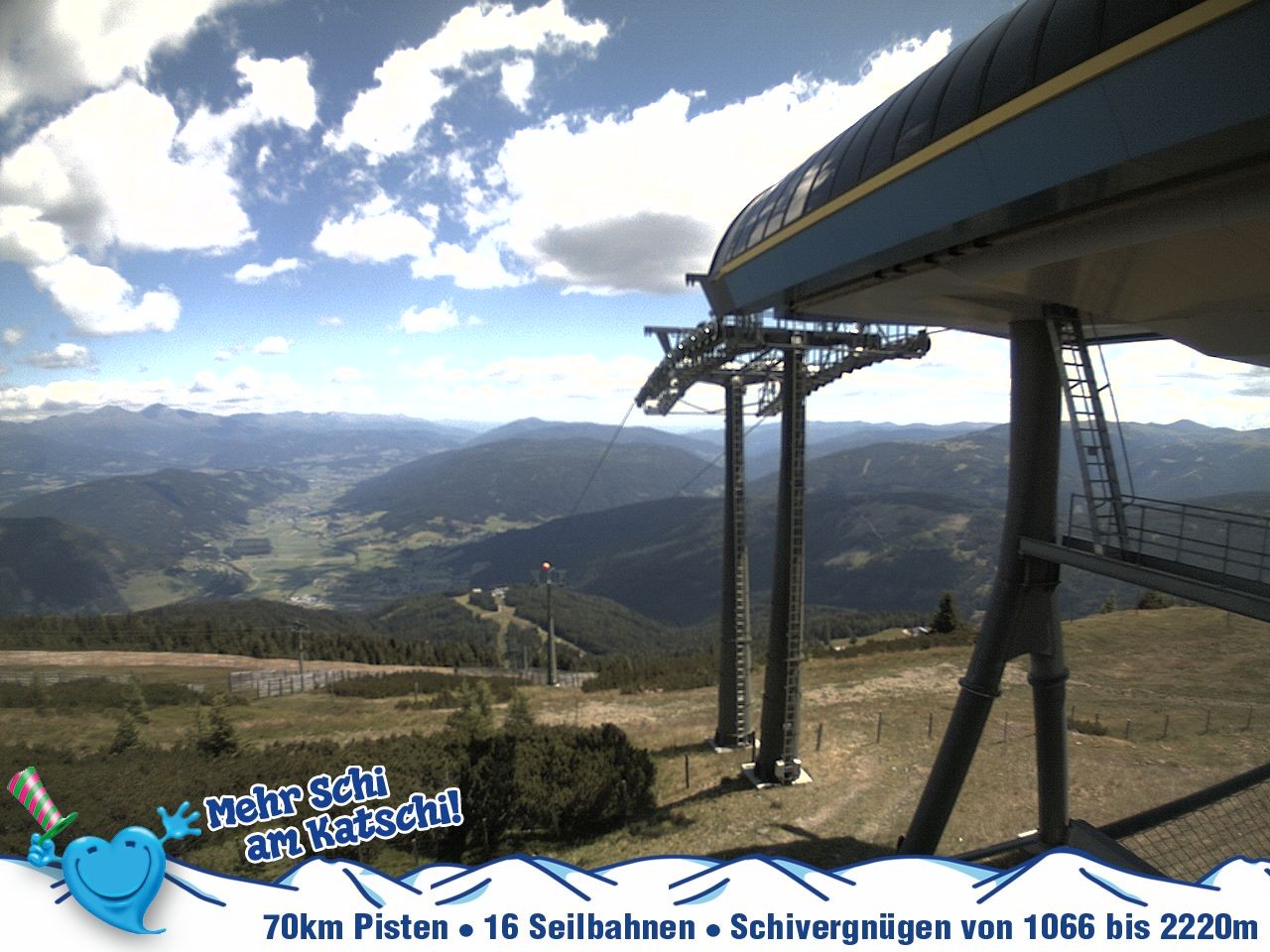 Archiv Foto Webcam Silverjet am Katschberg/Aineck