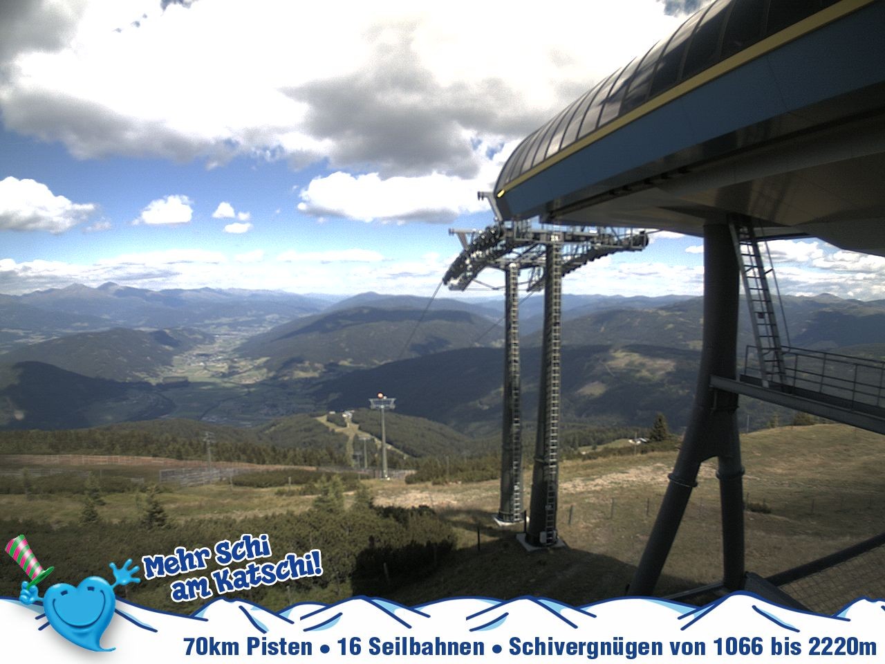 Archiv Foto Webcam Silverjet am Katschberg/Aineck