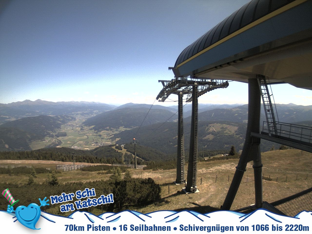 Archiv Foto Webcam Silverjet am Katschberg/Aineck