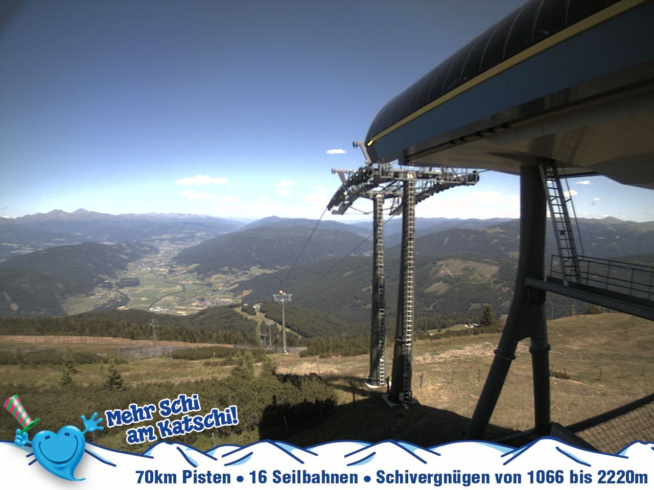 Archiv Foto Webcam Silverjet am Katschberg/Aineck