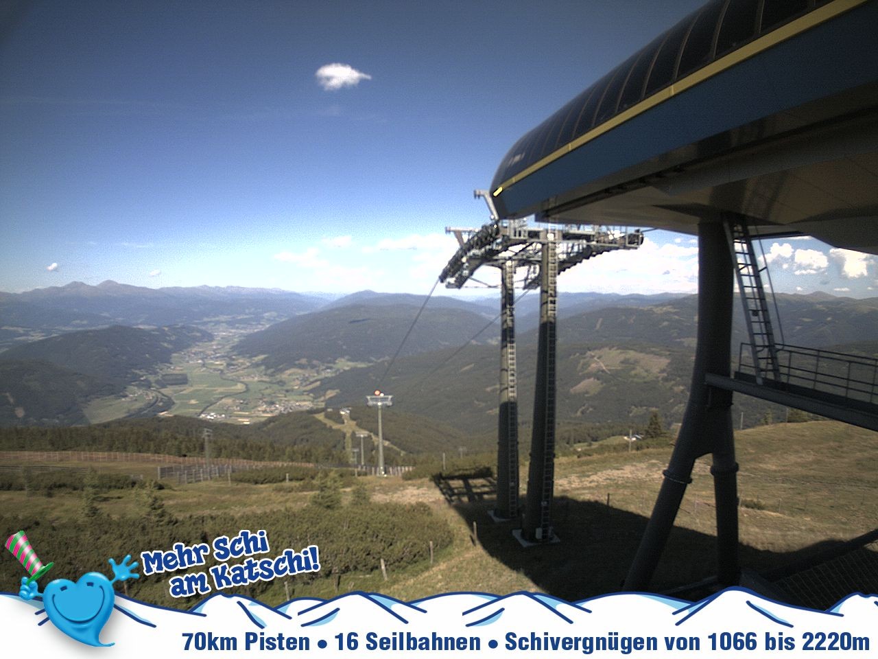 Archiv Foto Webcam Silverjet am Katschberg/Aineck