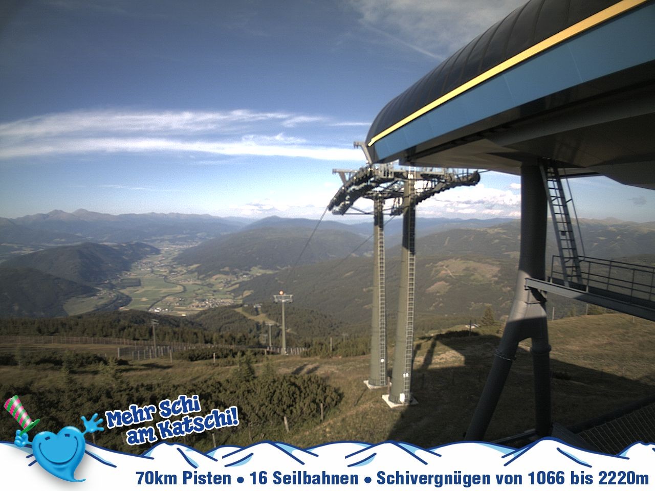 Archiv Foto Webcam Silverjet am Katschberg/Aineck