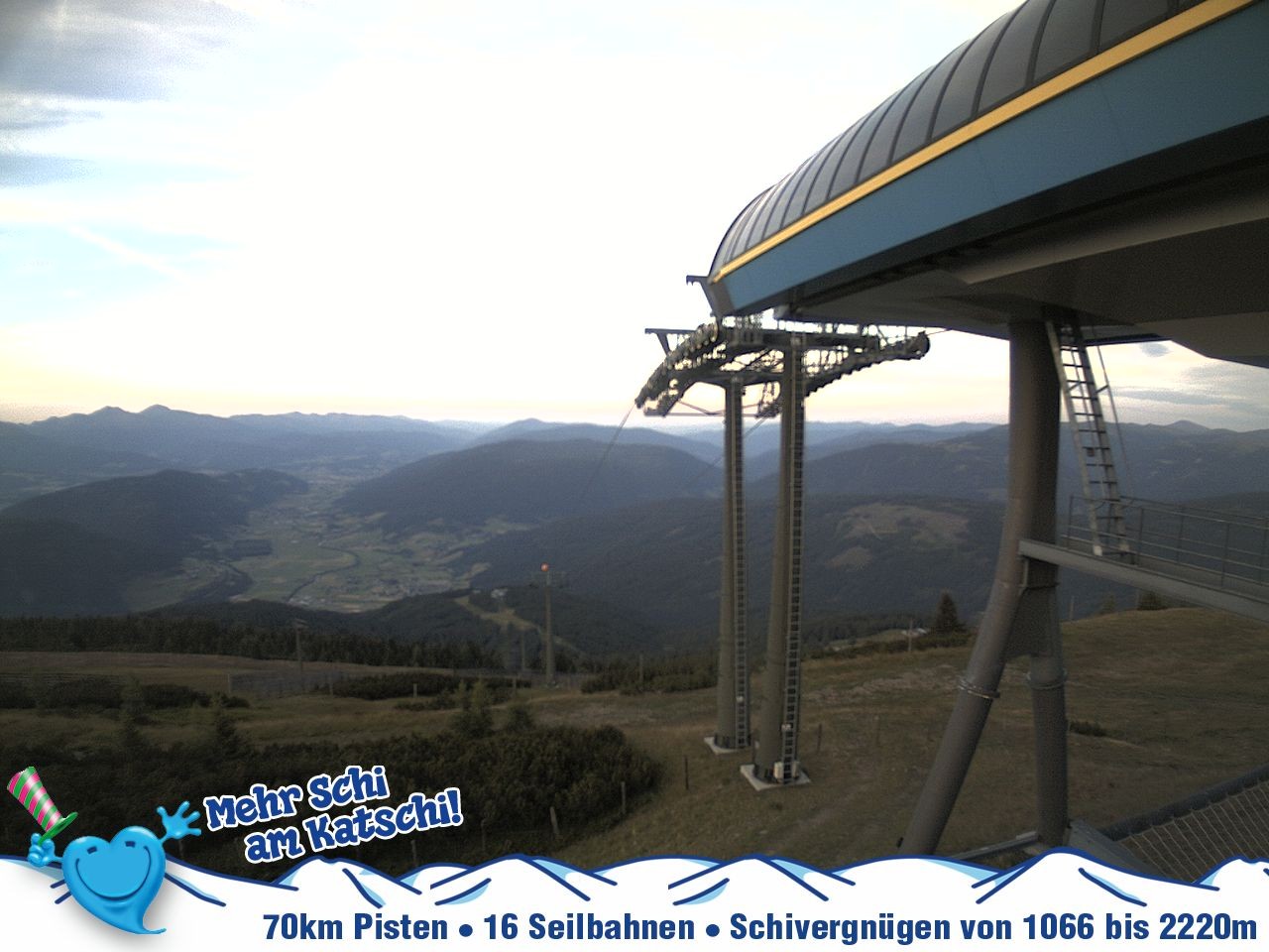 Archiv Foto Webcam Silverjet am Katschberg/Aineck