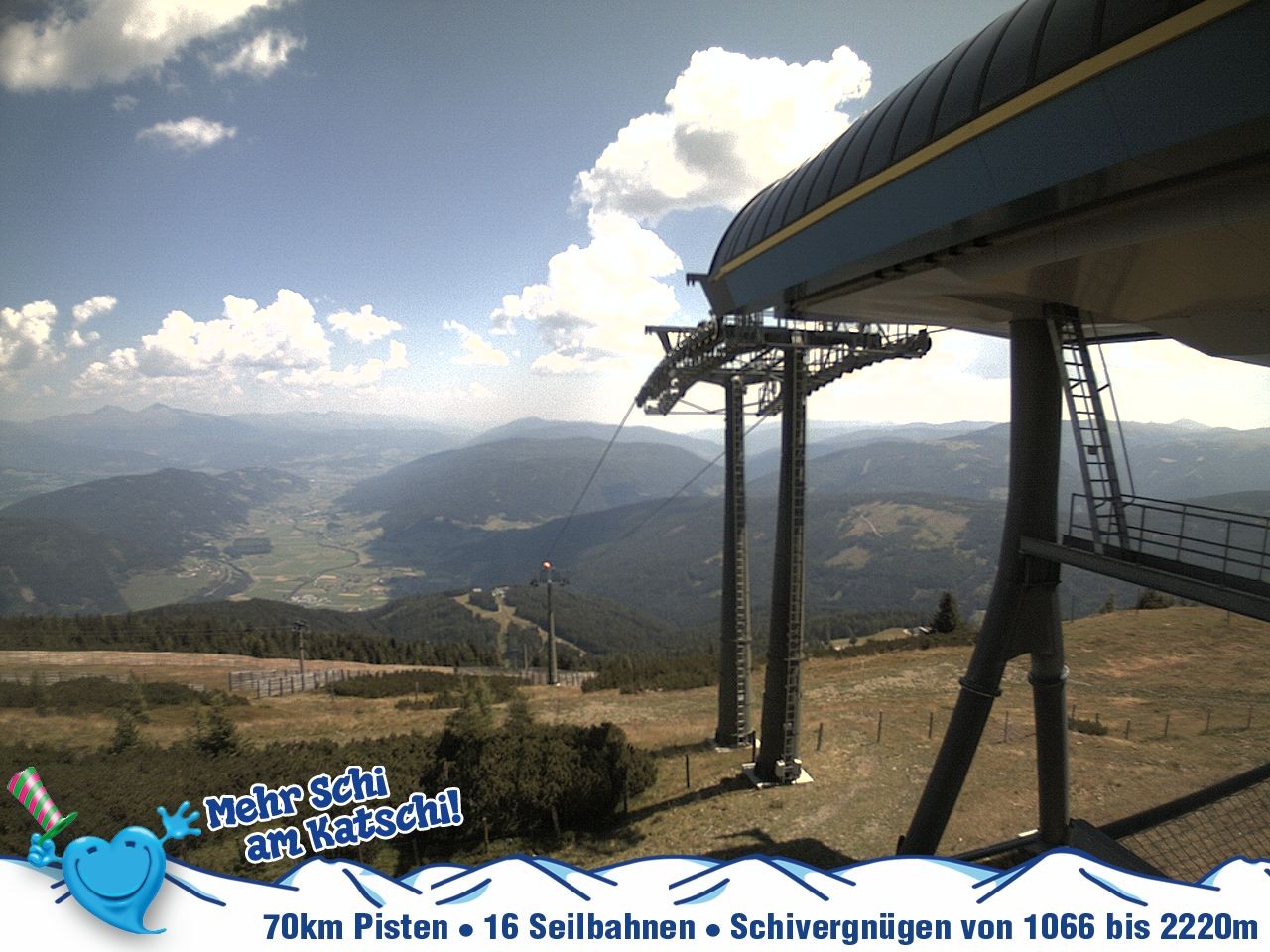 Archiv Foto Webcam Silverjet am Katschberg/Aineck