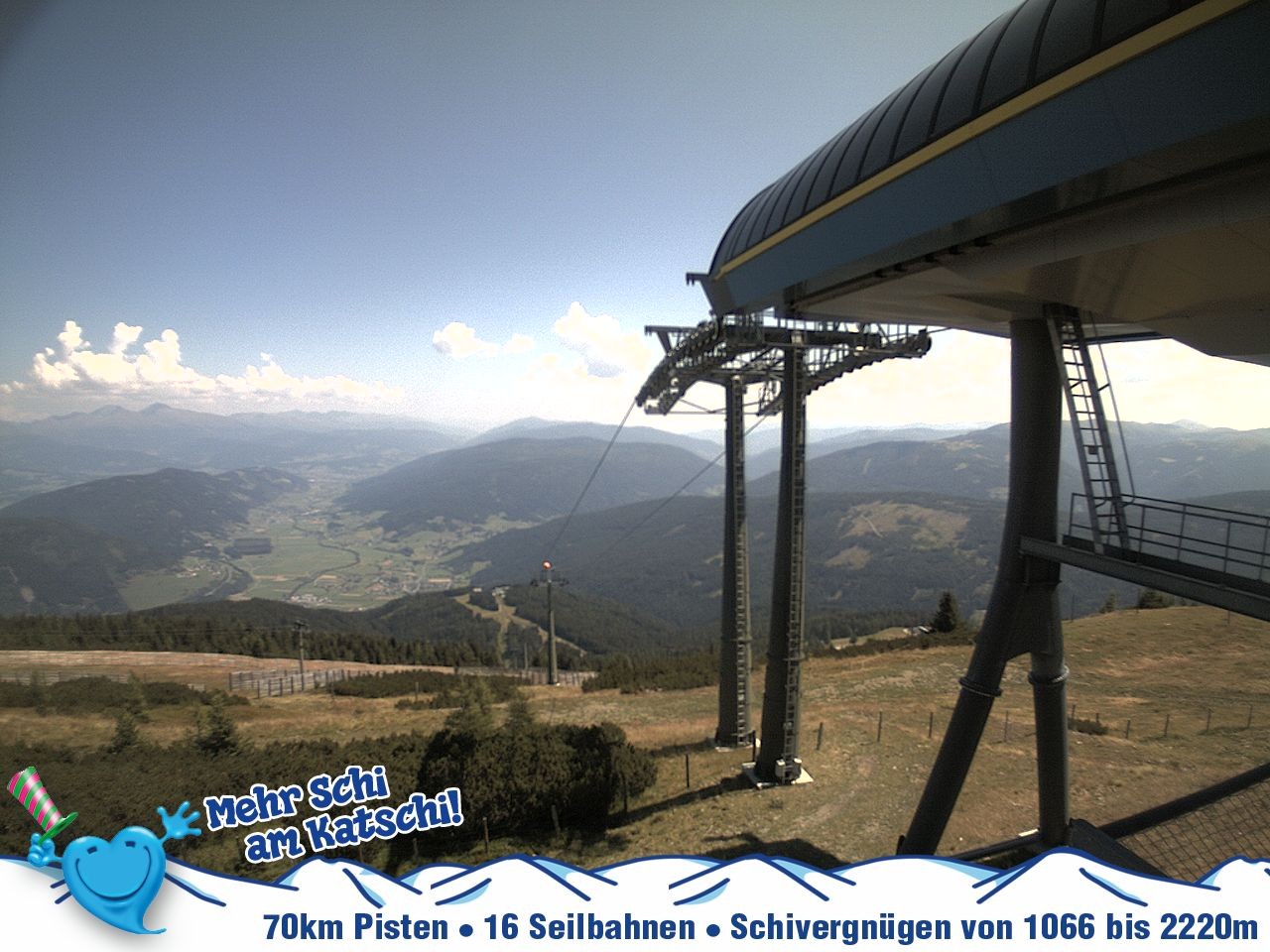 Archiv Foto Webcam Silverjet am Katschberg/Aineck
