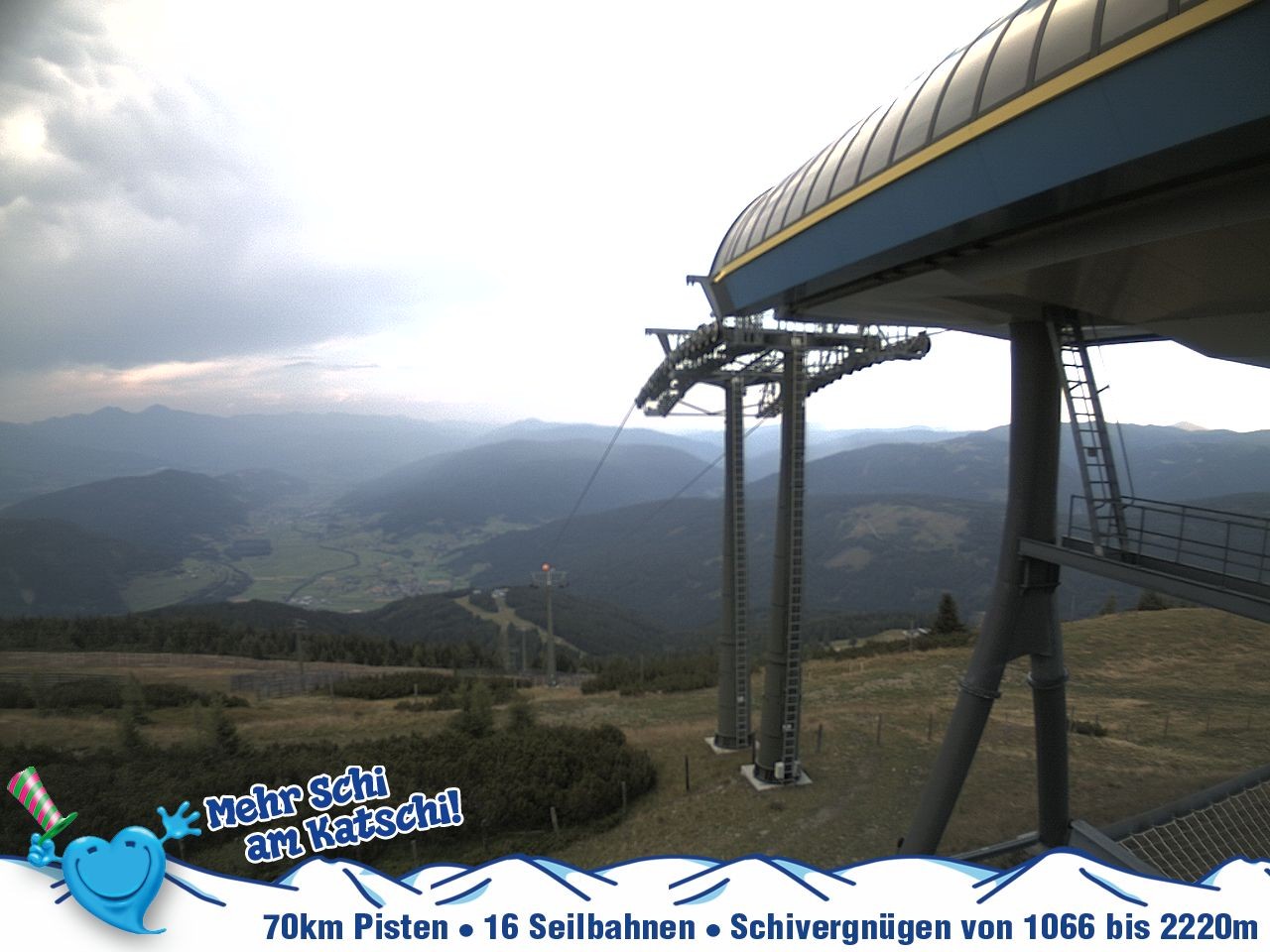Archiv Foto Webcam Silverjet am Katschberg/Aineck