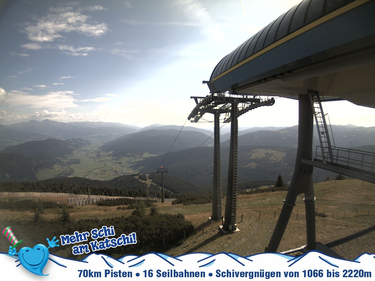 Archiv Foto Webcam Silverjet am Katschberg/Aineck