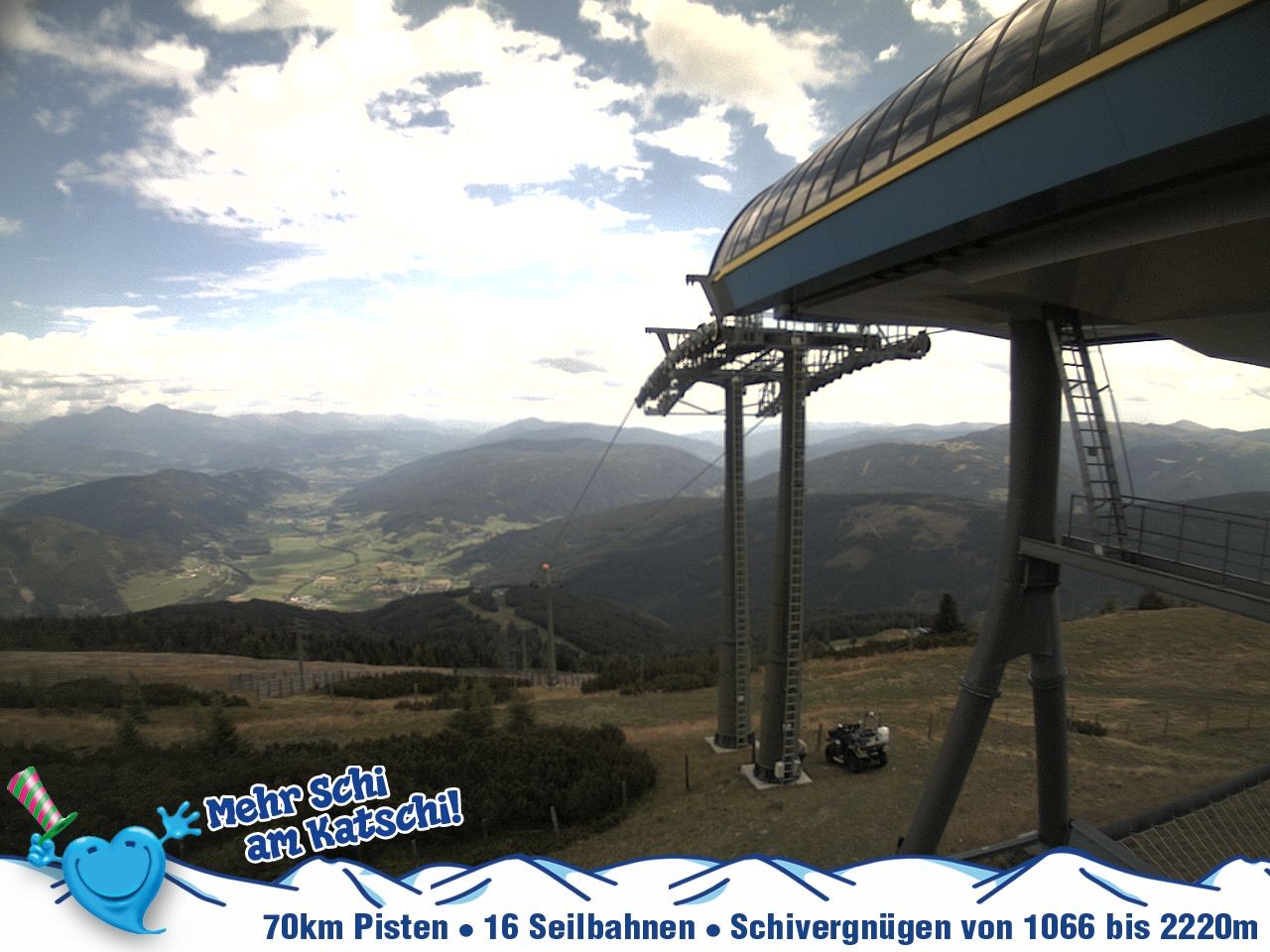 Archiv Foto Webcam Silverjet am Katschberg/Aineck