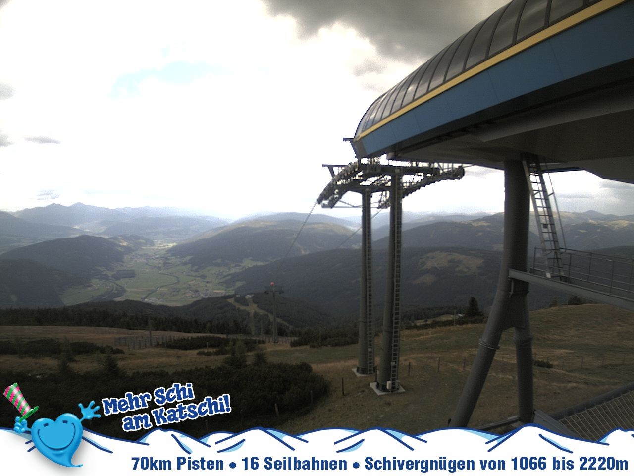 Archiv Foto Webcam Silverjet am Katschberg/Aineck