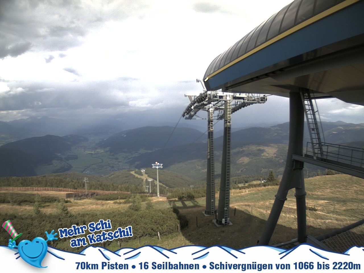 Archiv Foto Webcam Silverjet am Katschberg/Aineck