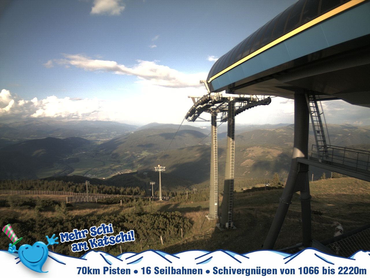 Archiv Foto Webcam Silverjet am Katschberg/Aineck