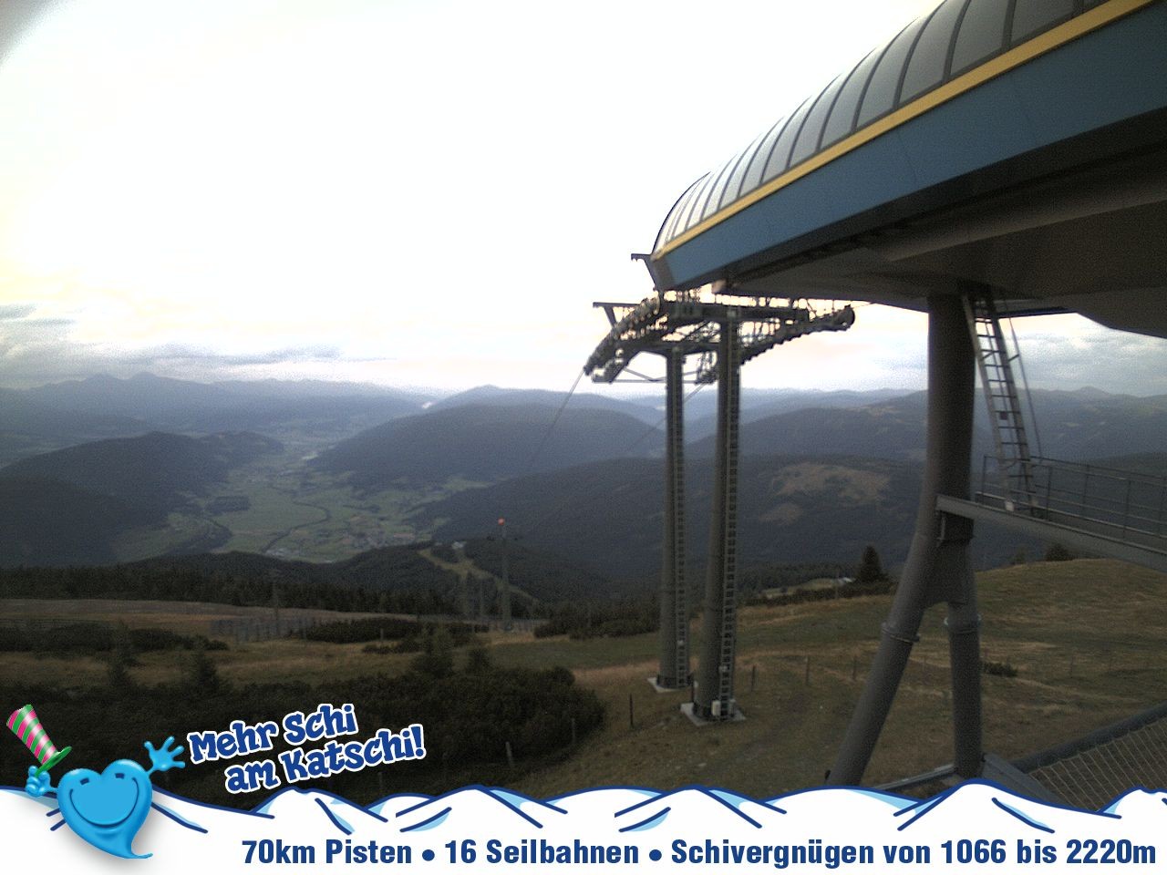 Archiv Foto Webcam Silverjet am Katschberg/Aineck
