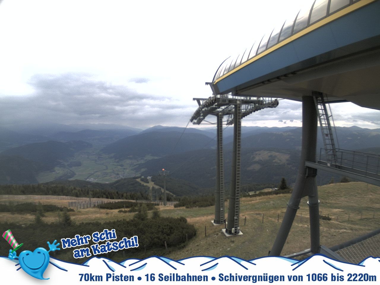 Archiv Foto Webcam Silverjet am Katschberg/Aineck