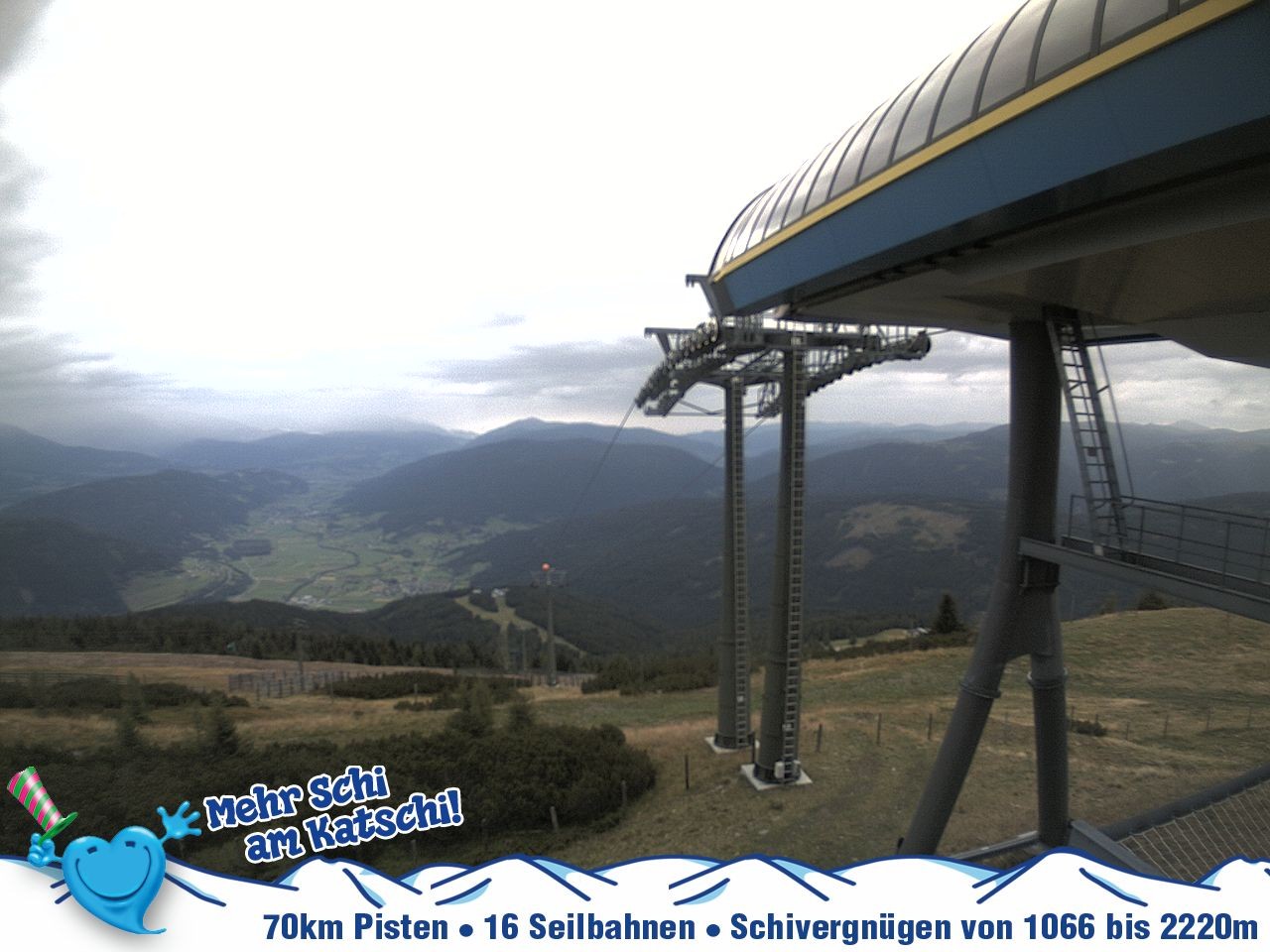 Archiv Foto Webcam Silverjet am Katschberg/Aineck