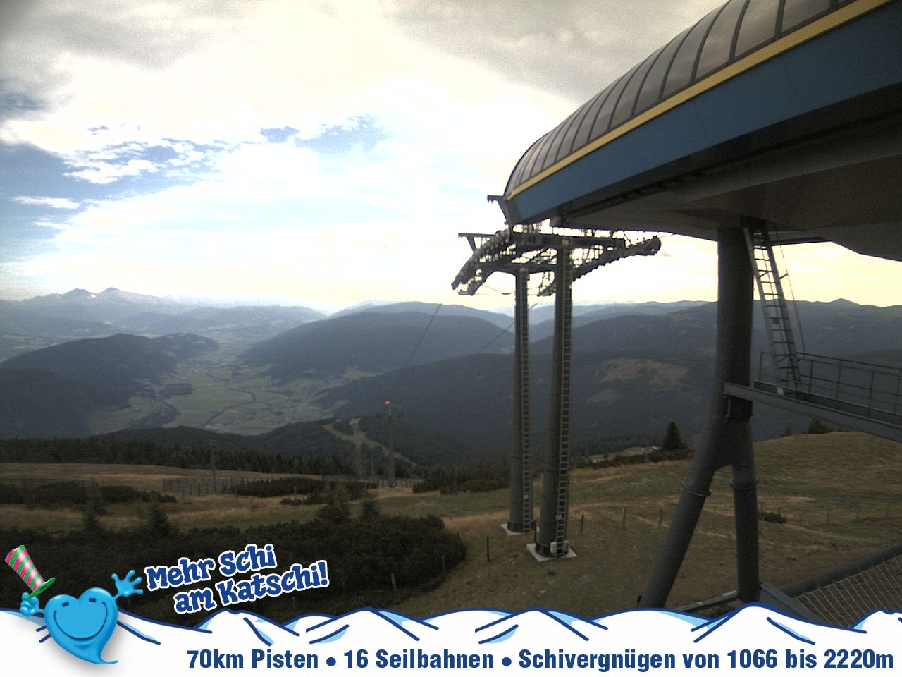 Archiv Foto Webcam Silverjet am Katschberg/Aineck