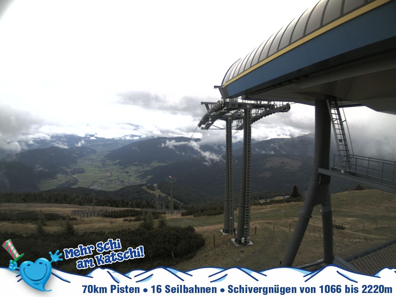 Archiv Foto Webcam Silverjet am Katschberg/Aineck