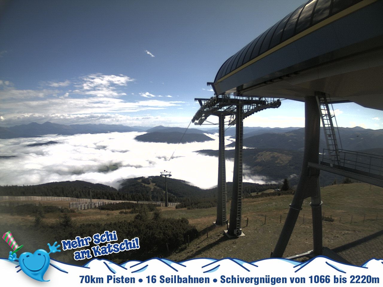 Archiv Foto Webcam Silverjet am Katschberg/Aineck