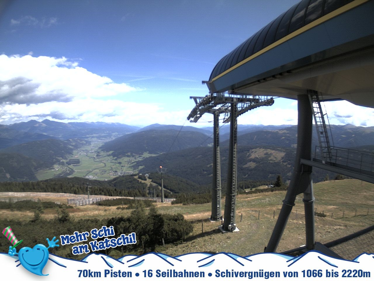 Archiv Foto Webcam Silverjet am Katschberg/Aineck