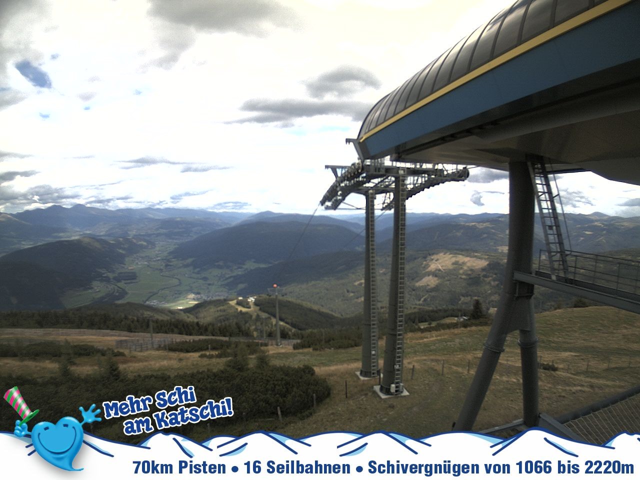 Archiv Foto Webcam Silverjet am Katschberg/Aineck