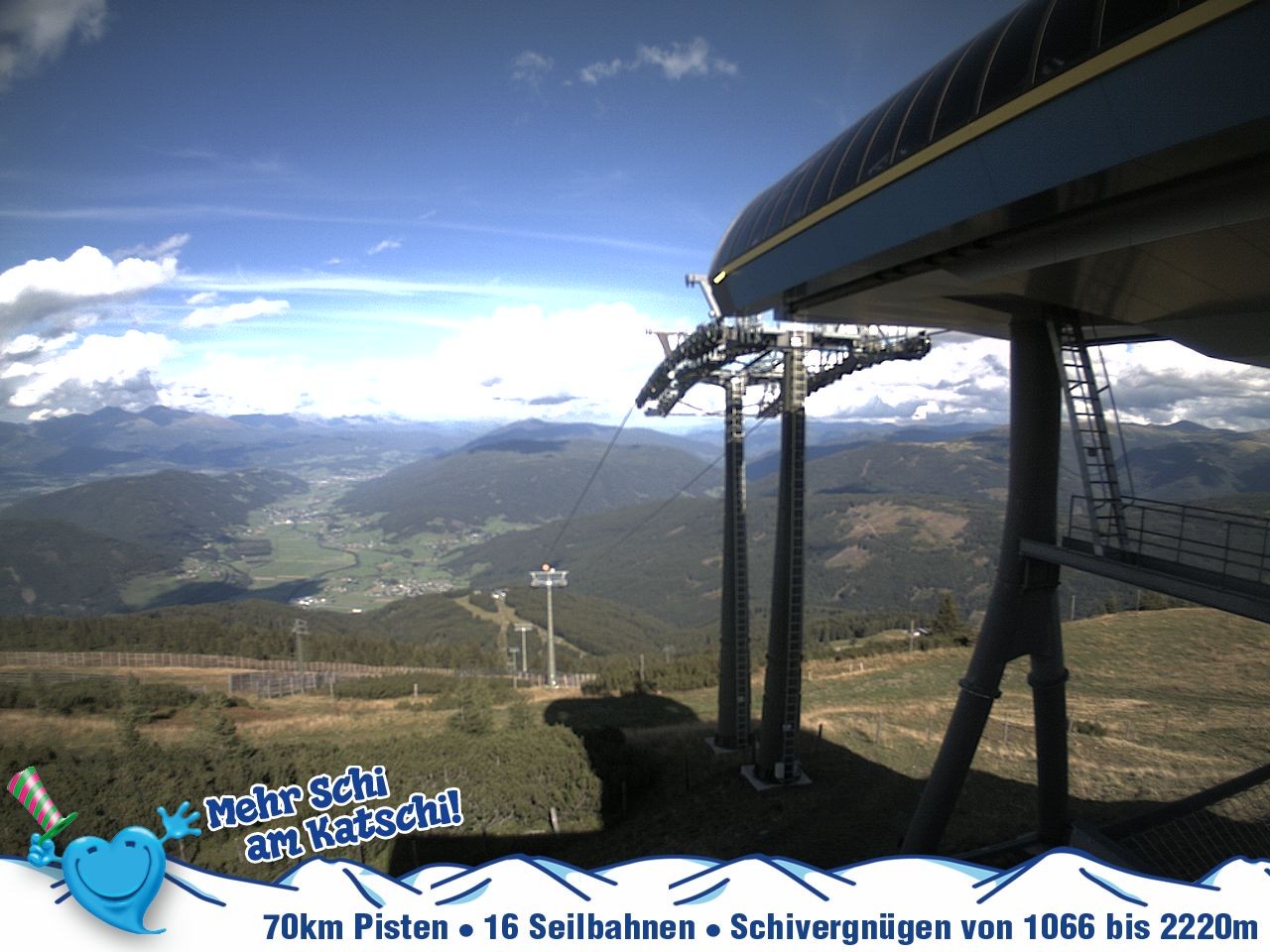 Archiv Foto Webcam Silverjet am Katschberg/Aineck