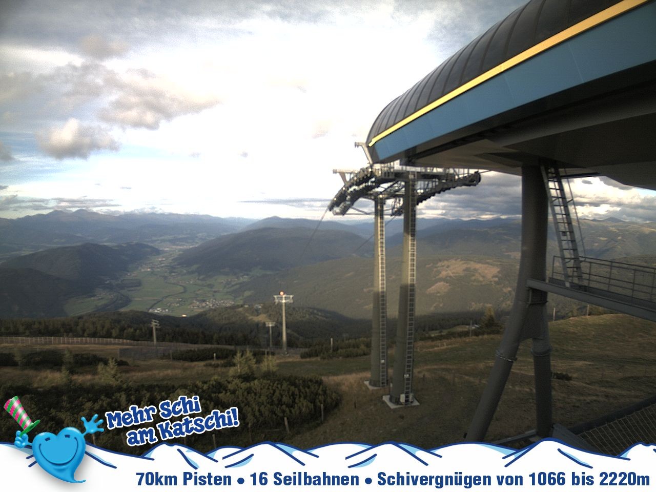 Archiv Foto Webcam Silverjet am Katschberg/Aineck