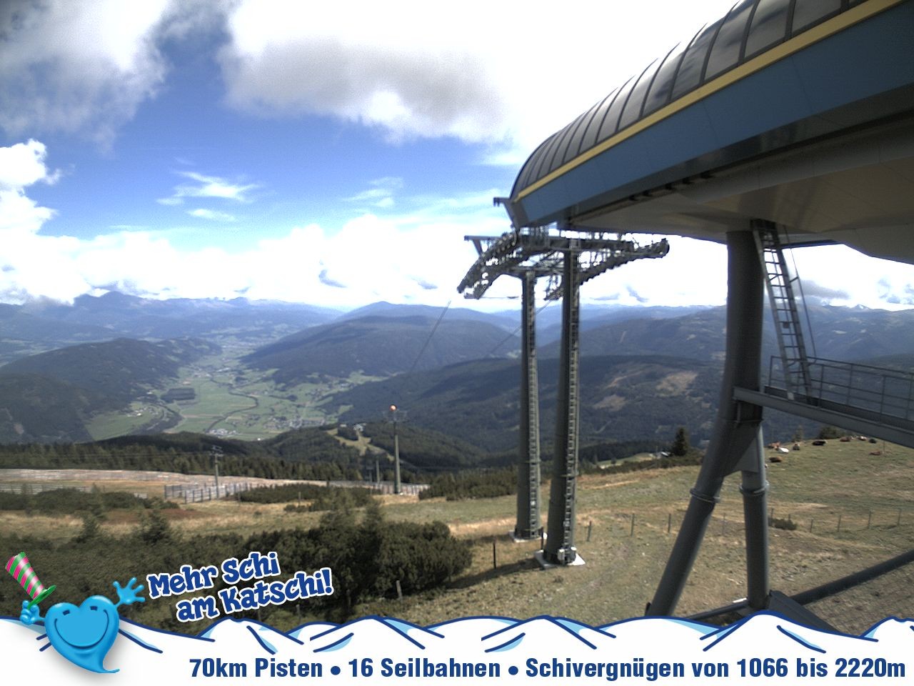Archiv Foto Webcam Silverjet am Katschberg/Aineck