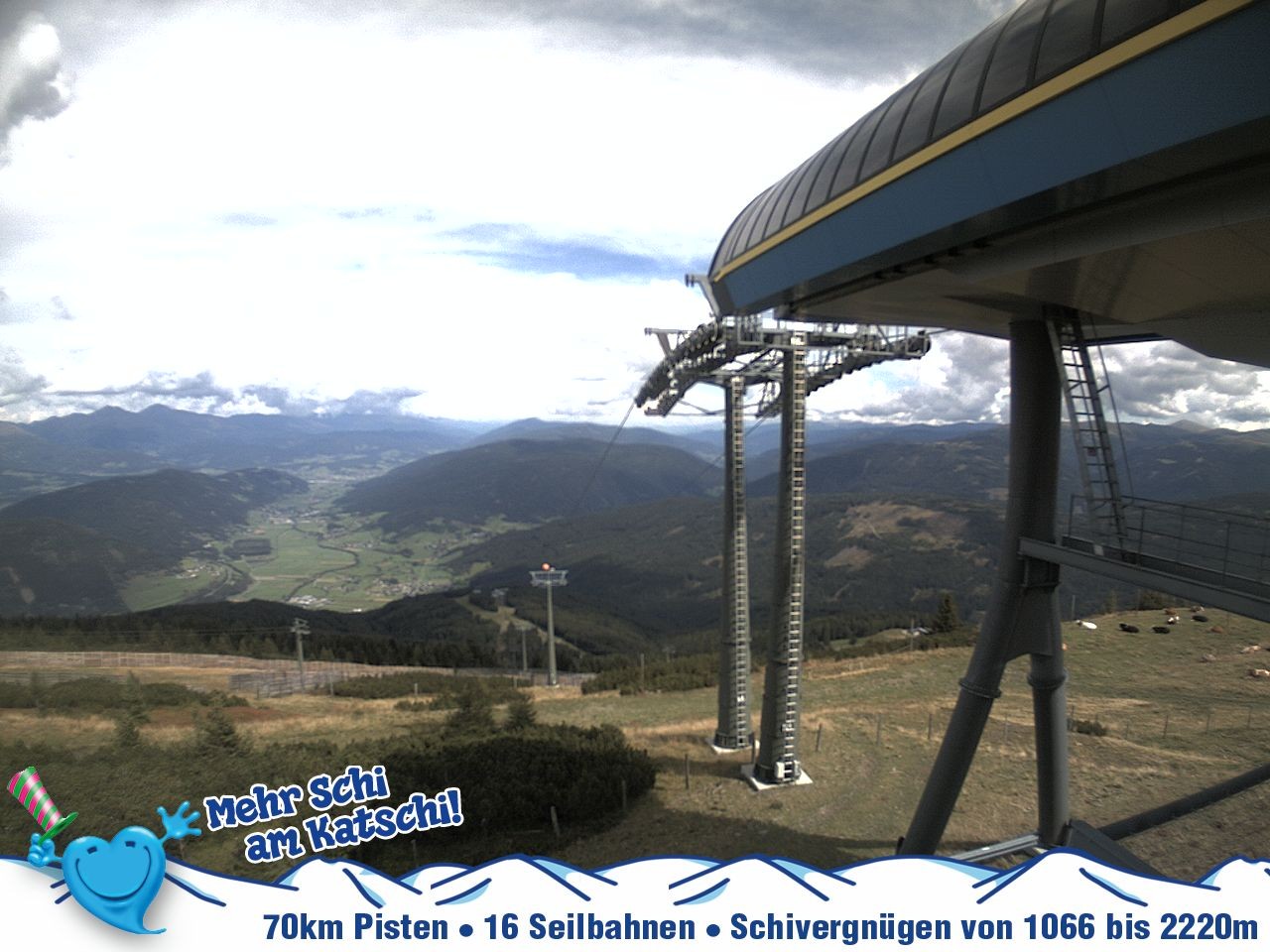 Archiv Foto Webcam Silverjet am Katschberg/Aineck