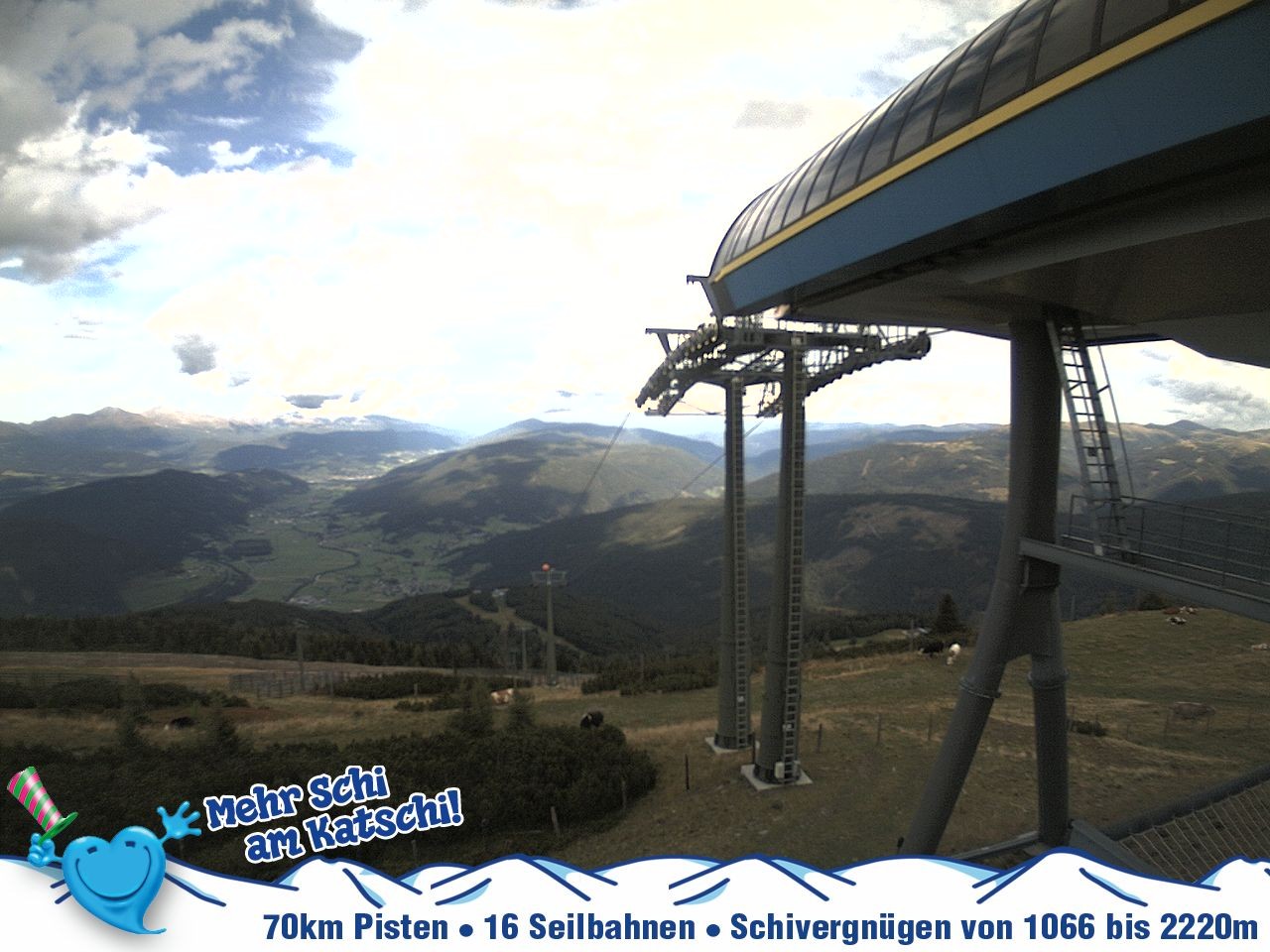 Archiv Foto Webcam Silverjet am Katschberg/Aineck