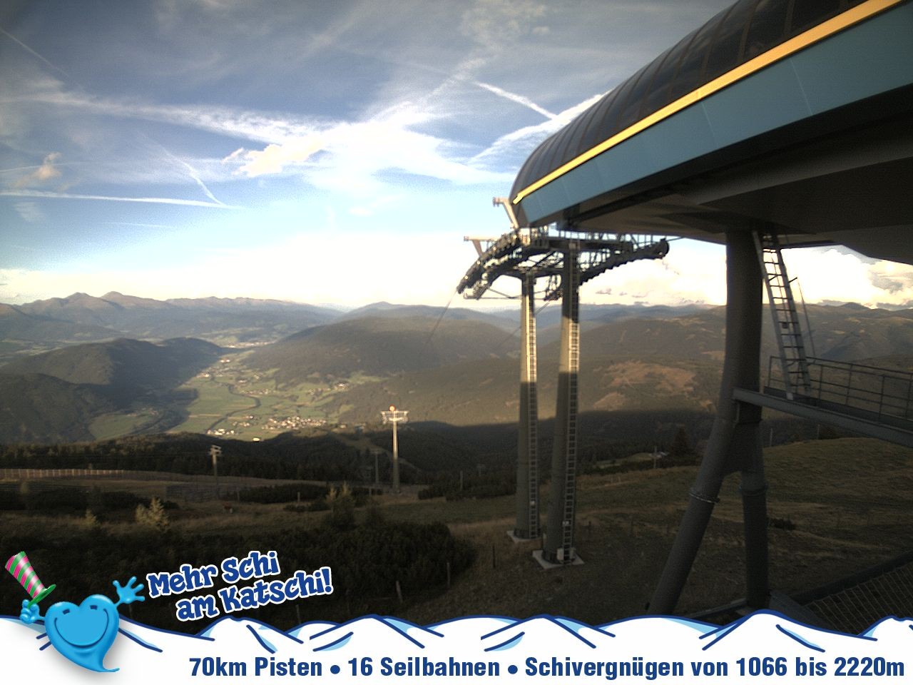 Archiv Foto Webcam Silverjet am Katschberg/Aineck